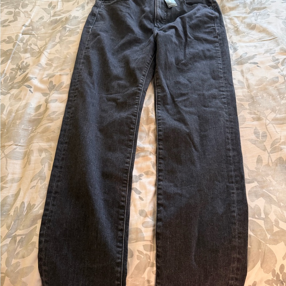 Express Men's Straight Black Jeans